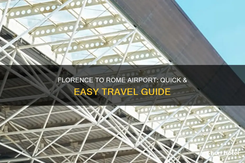 how to get from florence italy to rome airport