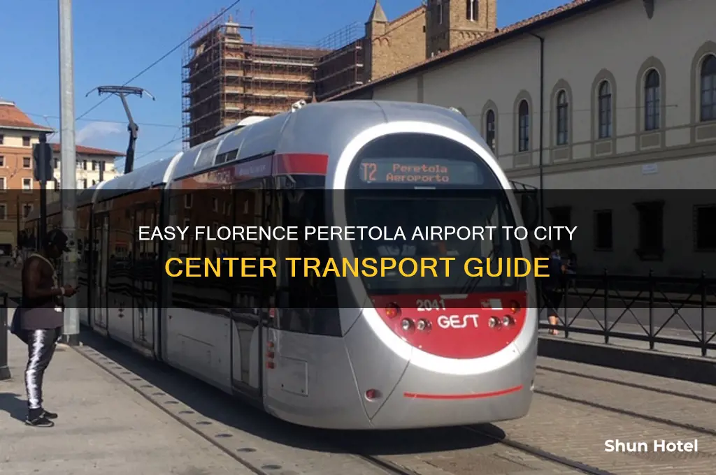 how to get from florence peretola airport to city center