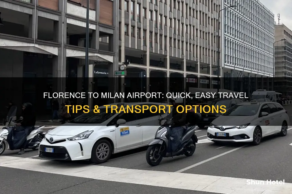 how to get from florence to milan airport