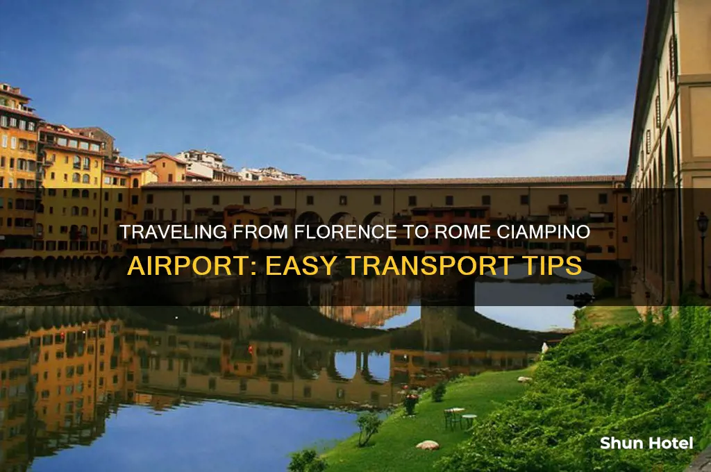 how to get from florence to rome ciampino airport