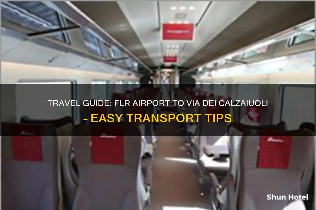 how to get from flr airport to via dei calzaiuoli