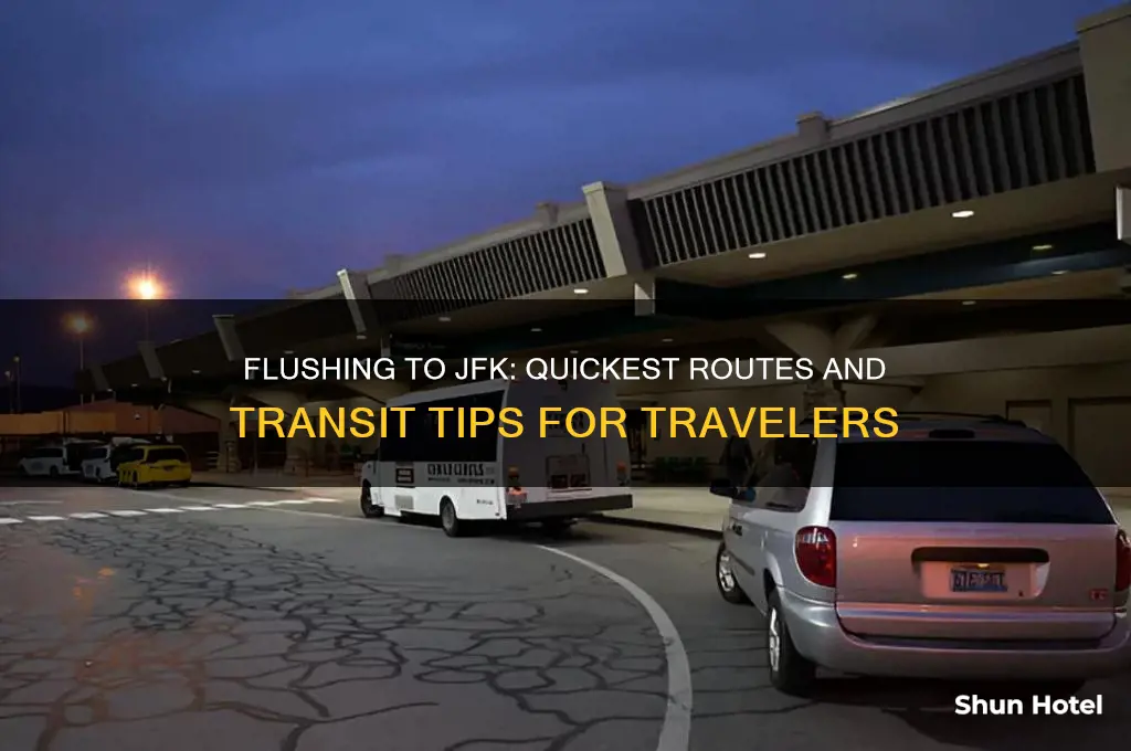 how to get from flushing queens to jfk airport
