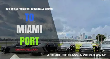 Easy Travel Guide: Fort Lauderdale Airport to Miami Port