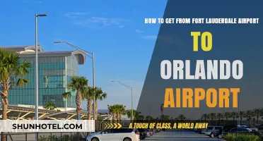 Traveling from Fort Lauderdale Airport to Orlando Airport: Easy Guide