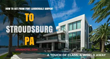 Travel Guide: Fort Lauderdale Airport to Stroudsburg, PA Made Easy