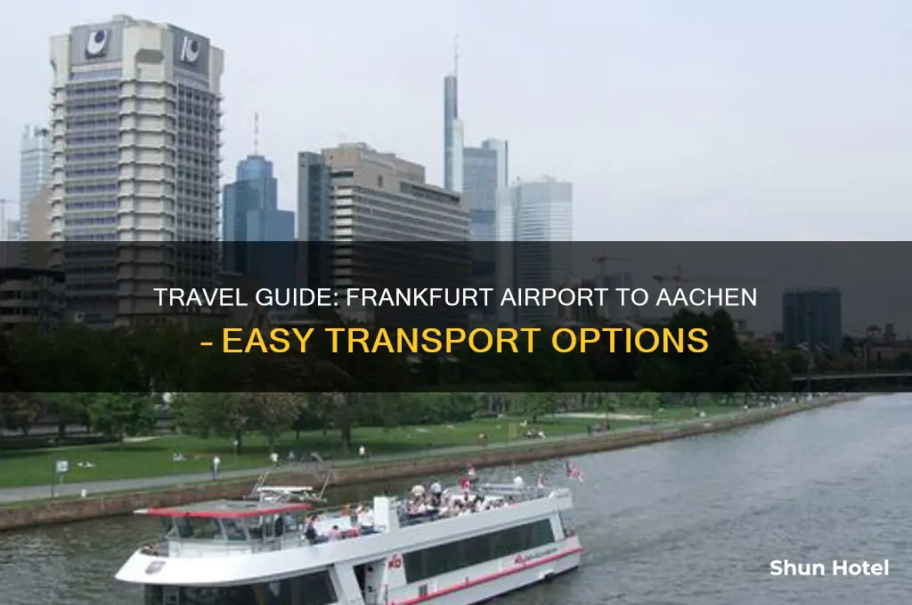 how to get from frankfurt airport to aachen