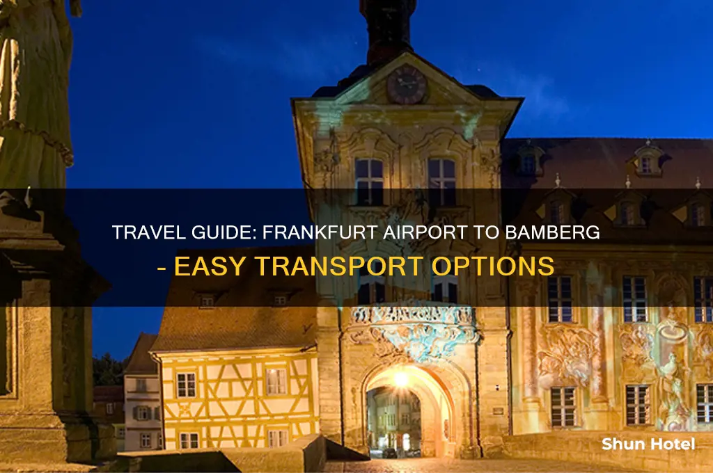 how to get from frankfurt airport to bamberg