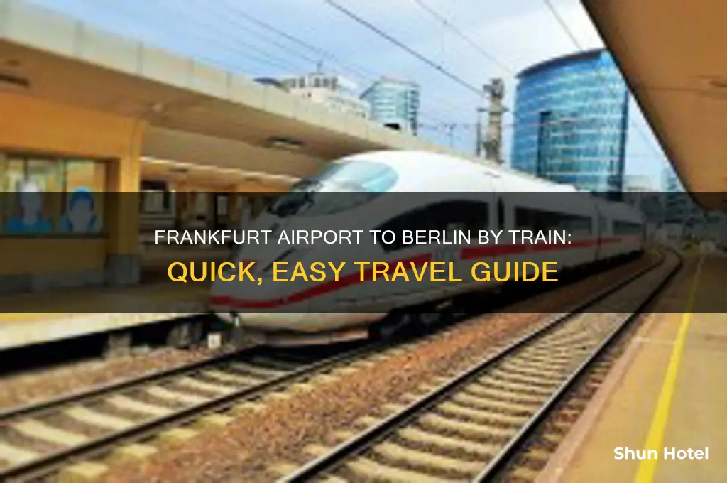 how to get from frankfurt airport to berlin by train