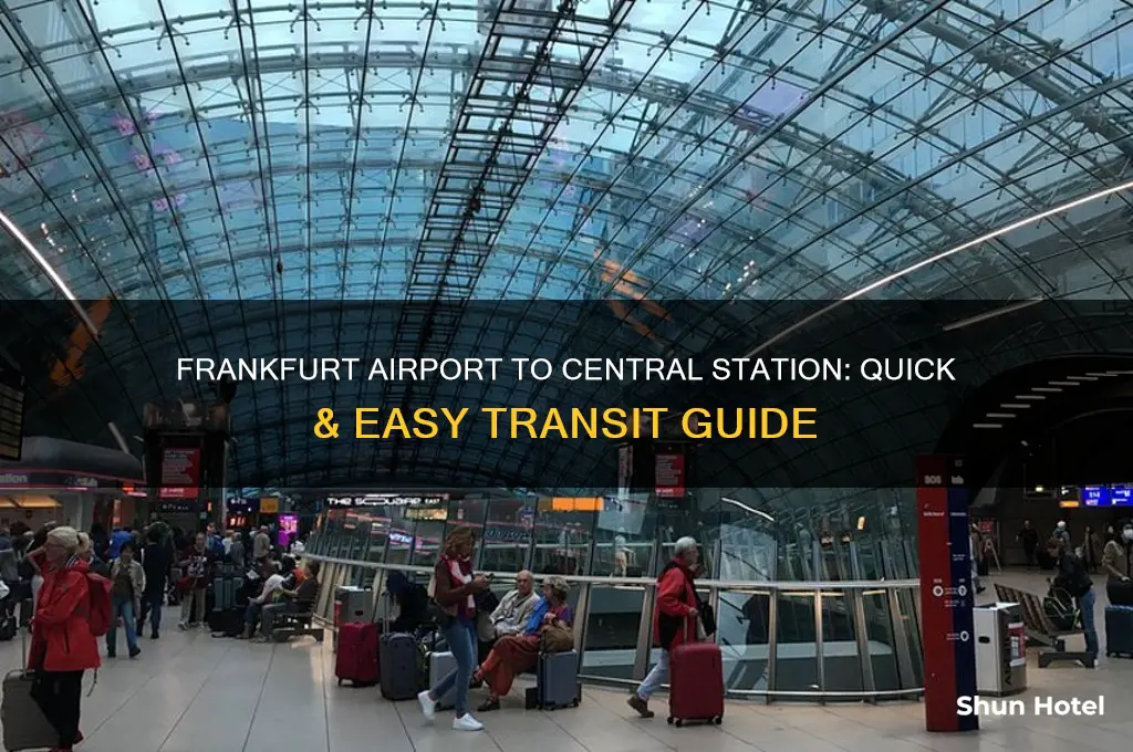 how to get from frankfurt airport to central train station