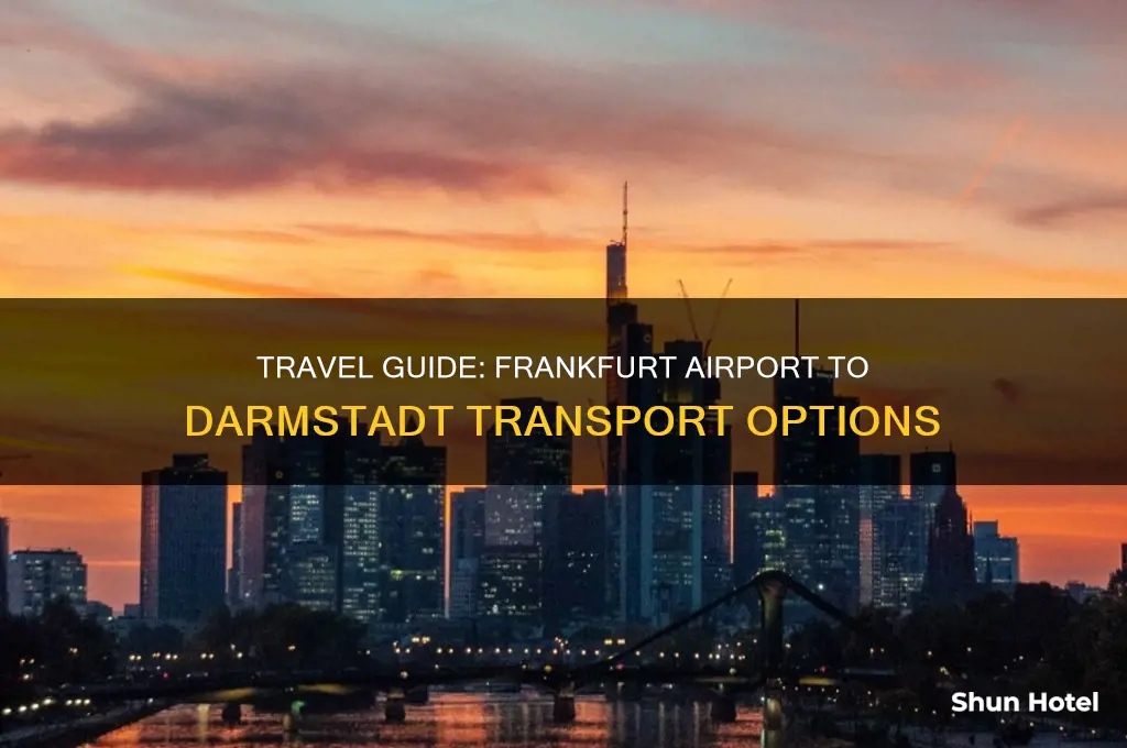 how to get from frankfurt airport to darmstadt