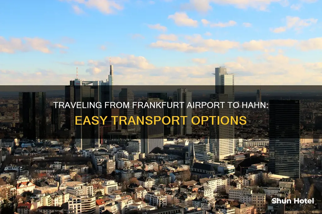 how to get from frankfurt airport to frankfurt hahn