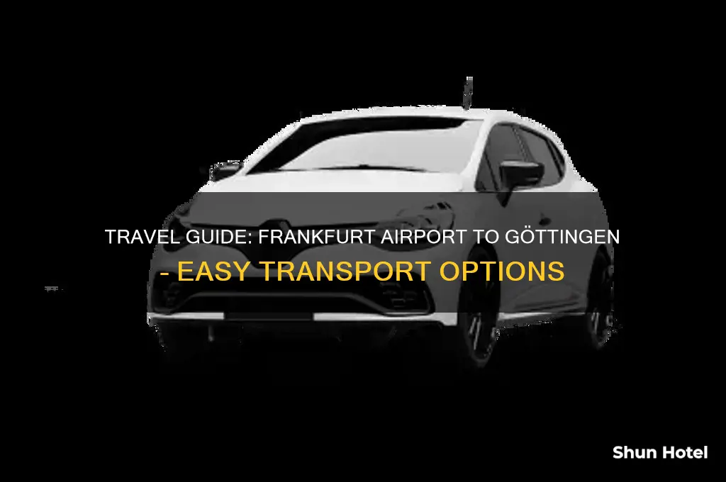 how to get from frankfurt airport to gottingen