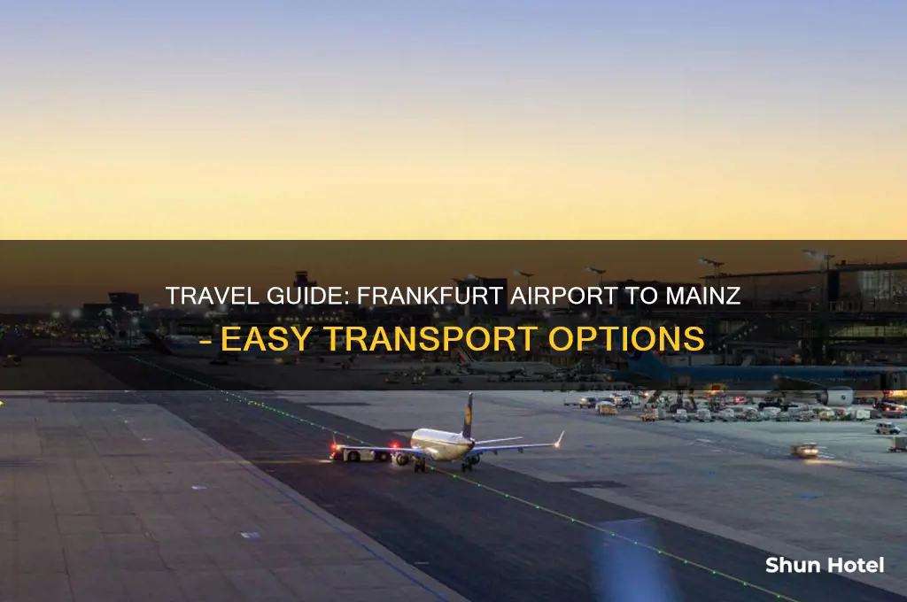 how to get from frankfurt airport to mainz