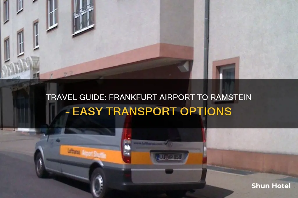 how to get from frankfurt airport to ramstein
