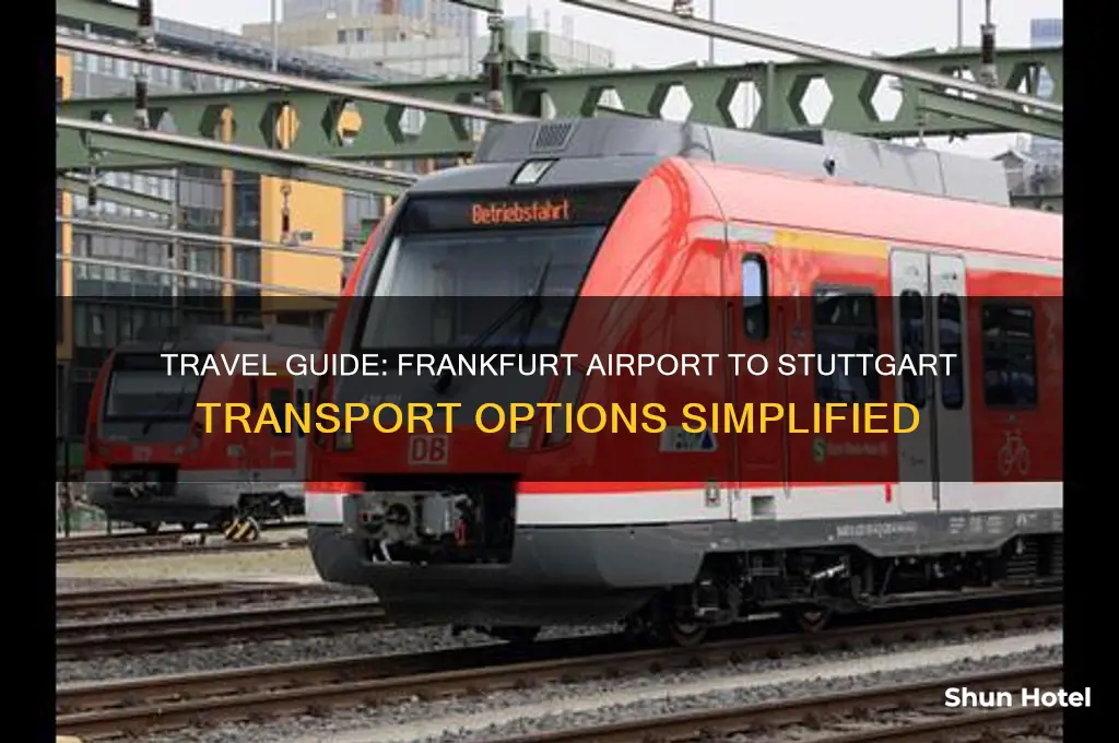 how to get from frankfurt airport to stuttgart