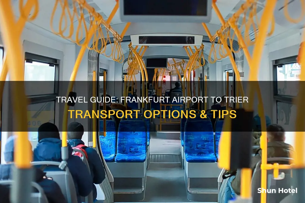 how to get from frankfurt airport to trier
