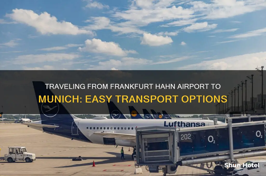 how to get from frankfurt hahn airport to munich