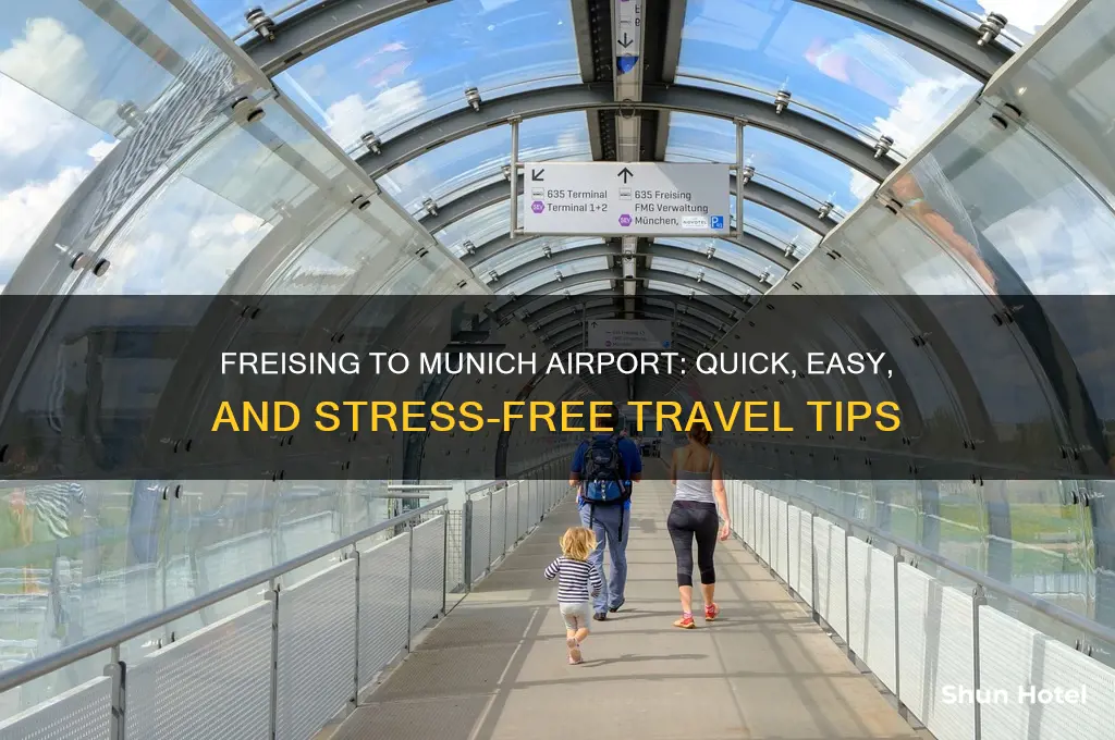 how to get from freising to munich airport