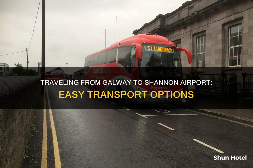 how to get from galway to shannon airport