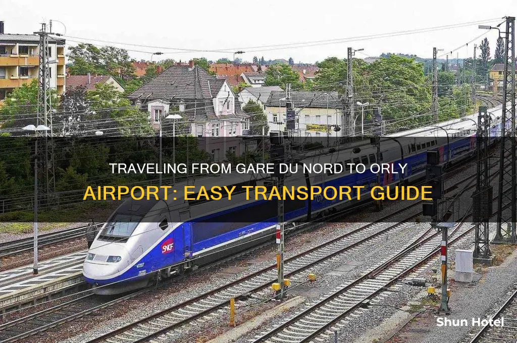 how to get from gare du nord to orly airport