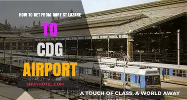 Traveling from Gare St Lazare to CDG Airport: Easy Transit Guide