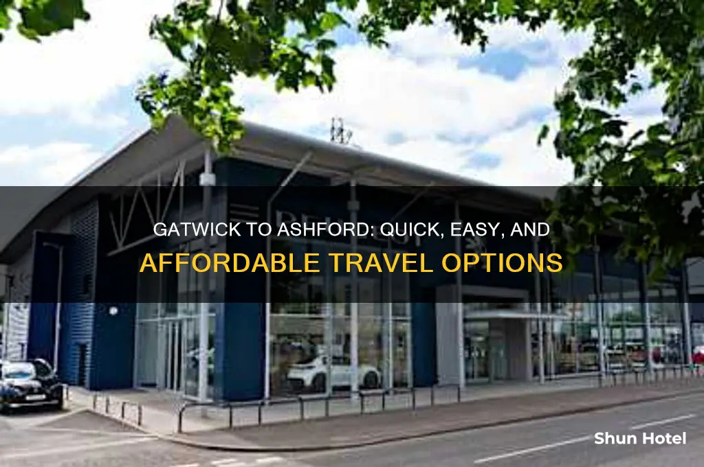 how to get from gatwick airport to ashford