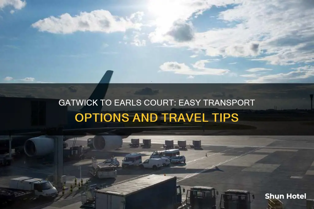 how to get from gatwick airport to earls court