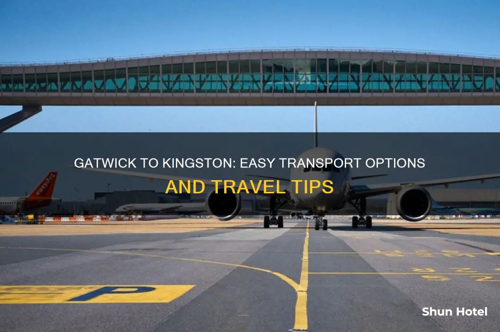 how to get from gatwick airport to kingston upon thames