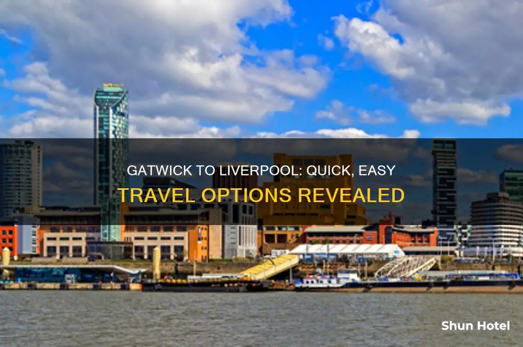 how to get from gatwick airport to liverpool