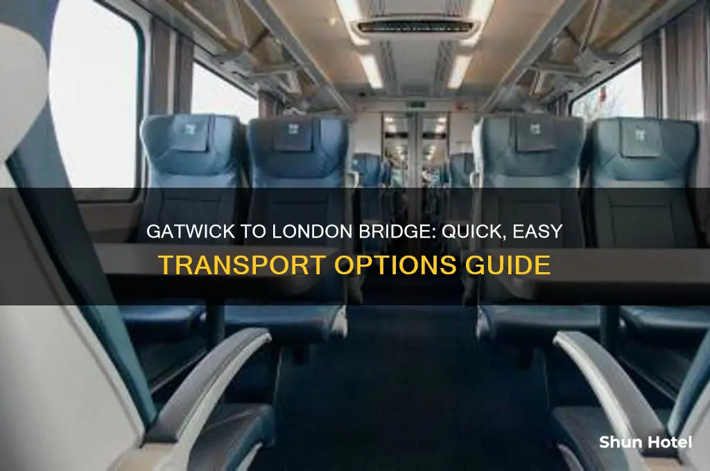 how to get from gatwick airport to london bridge