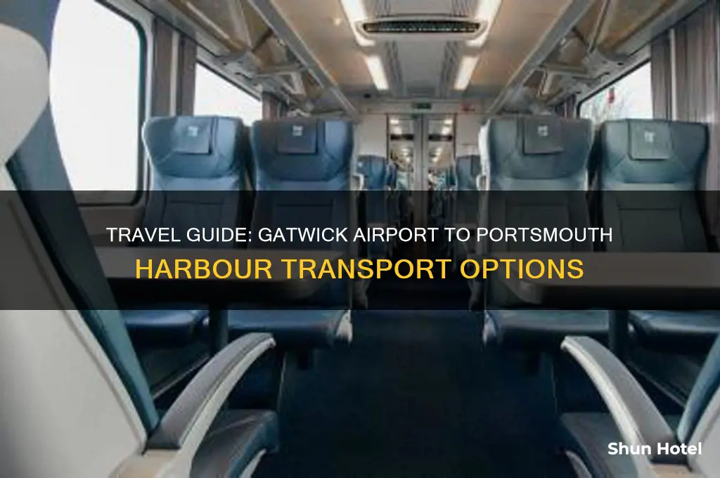 how to get from gatwick airport to portsmouth harbour