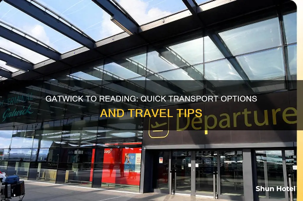 how to get from gatwick airport to reading