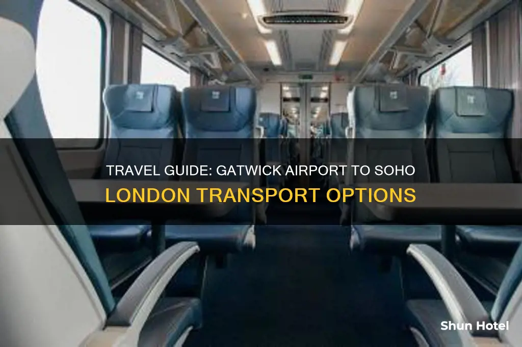 how to get from gatwick airport to soho