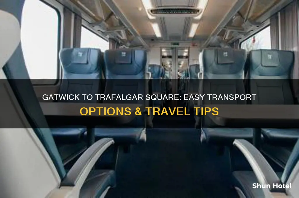 how to get from gatwick airport to trafalgar squae