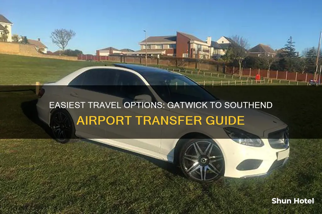 how to get from gatwick to southend airport
