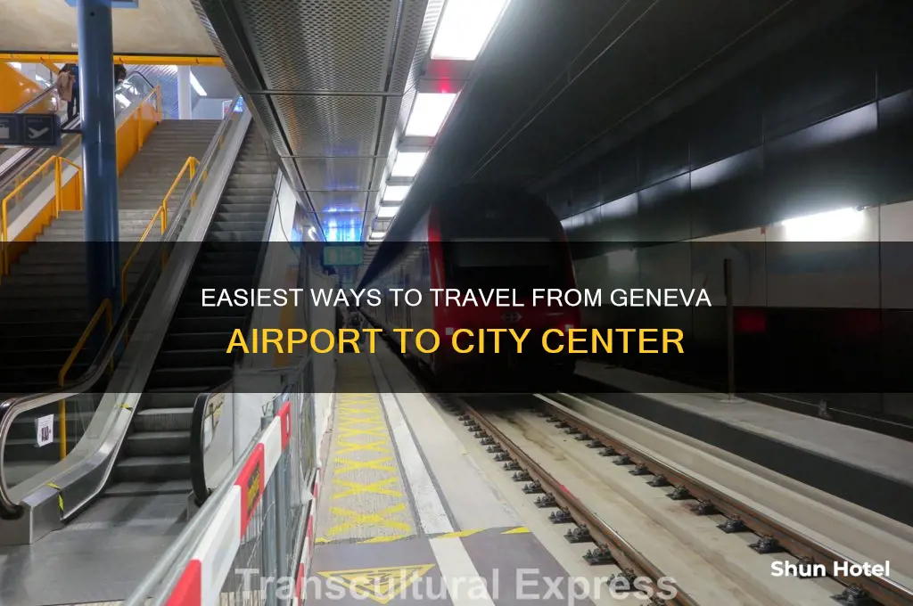 how to get from geneva airport to city center