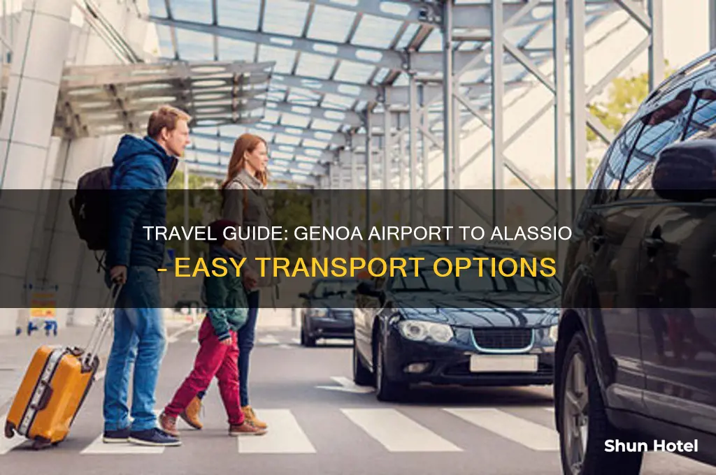 how to get from genoa airport to alassio