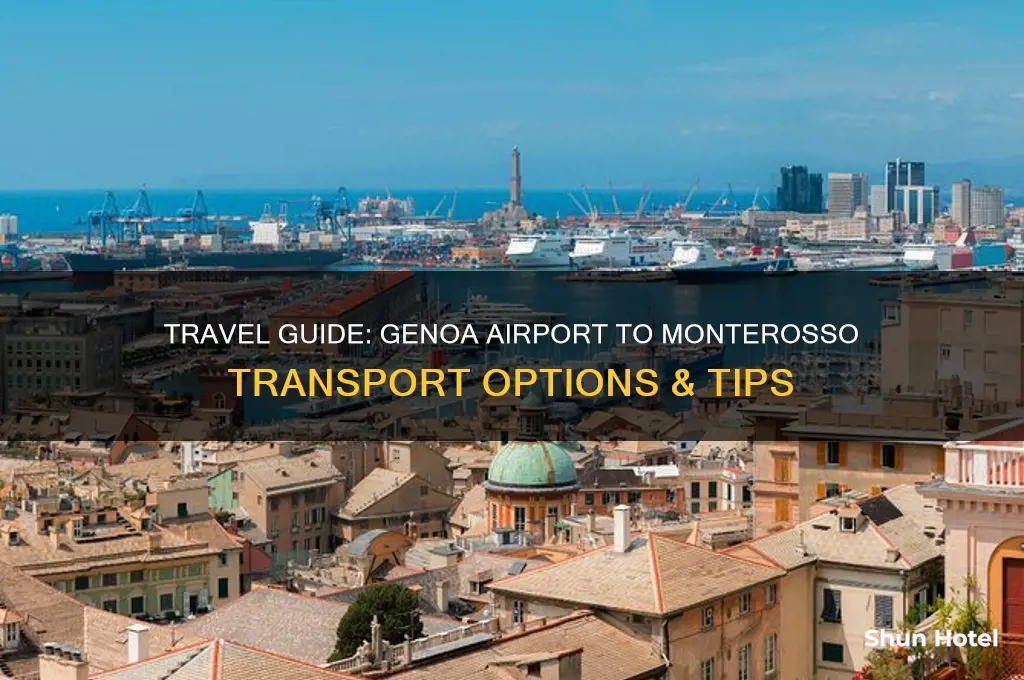 how to get from genoa airport to monterosso