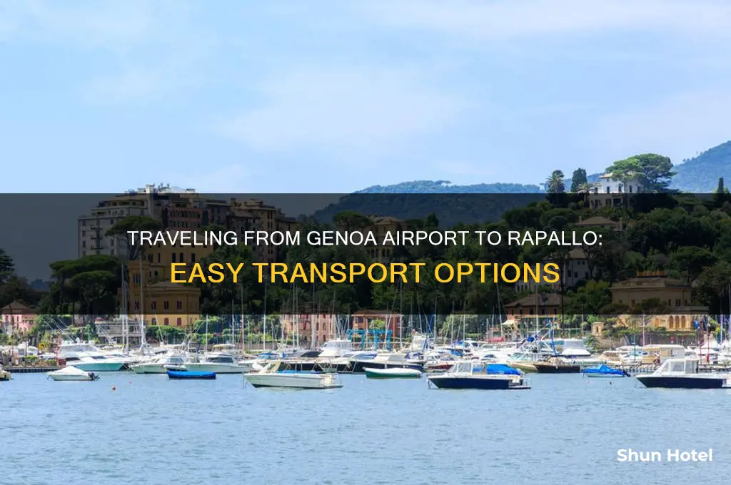 how to get from genoa airport to rapallo
