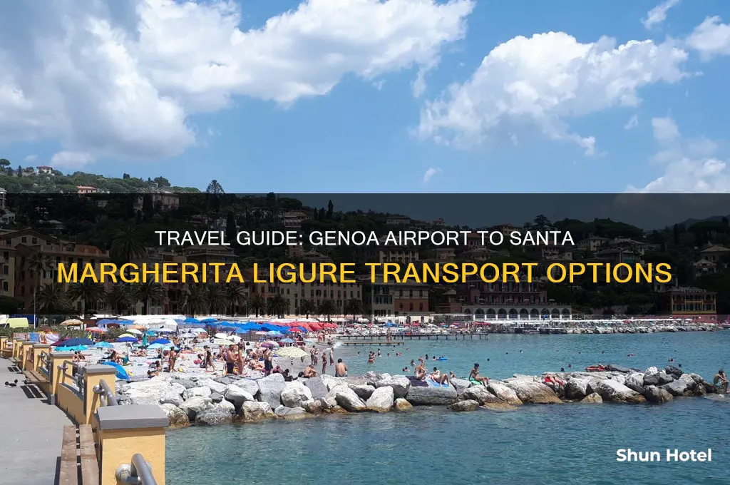 how to get from genoa airport to santa margherita