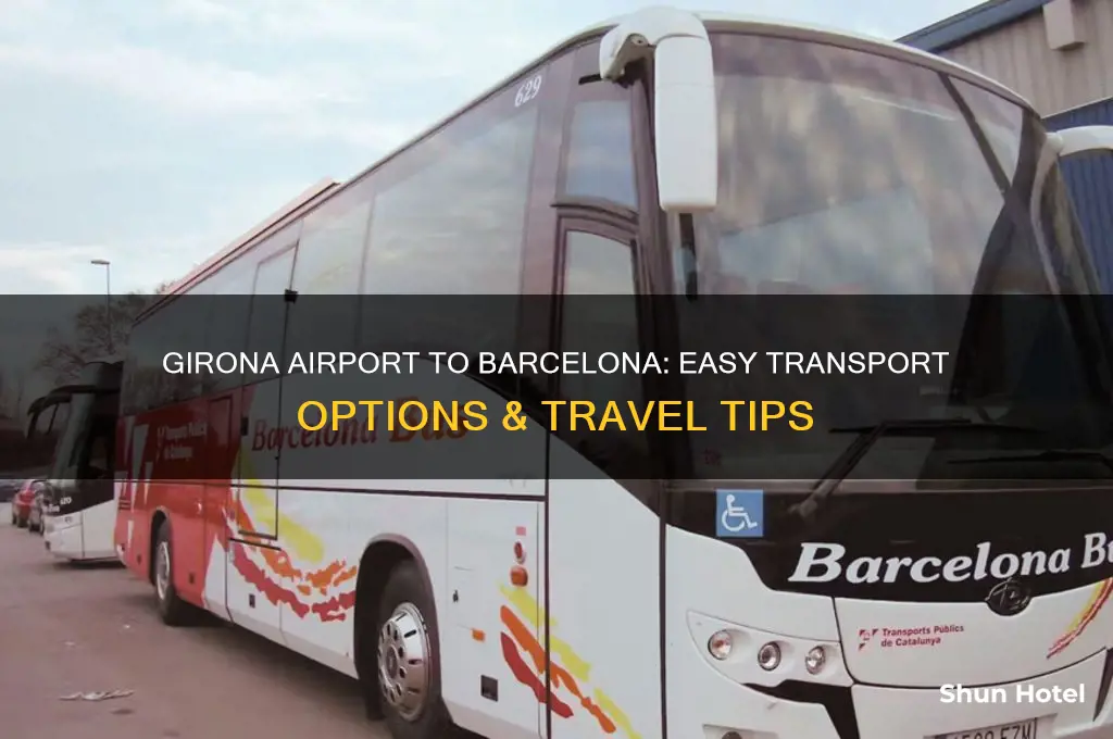 how to get from girona airport to barcelona