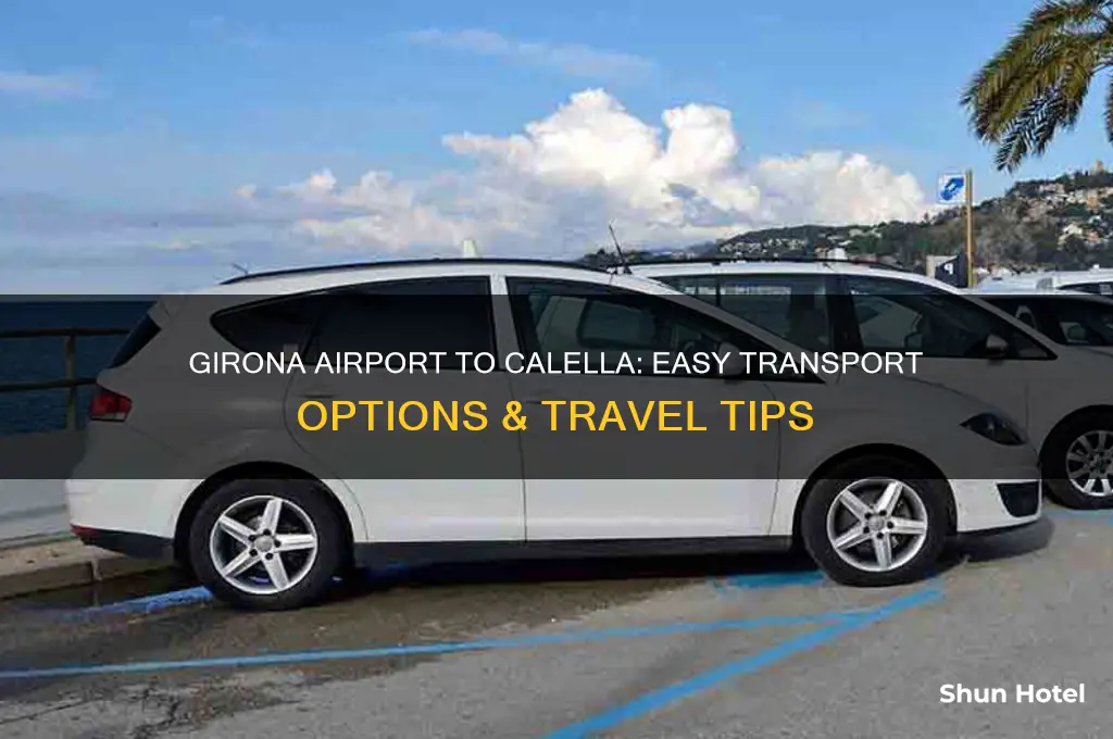 how to get from girona airport to calella