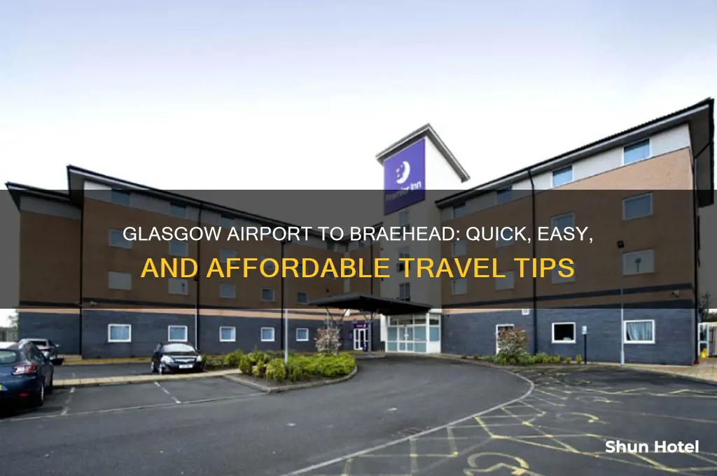 how to get from glasgow airport to braehead
