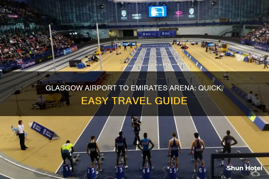 how to get from glasgow airport to emirates arena