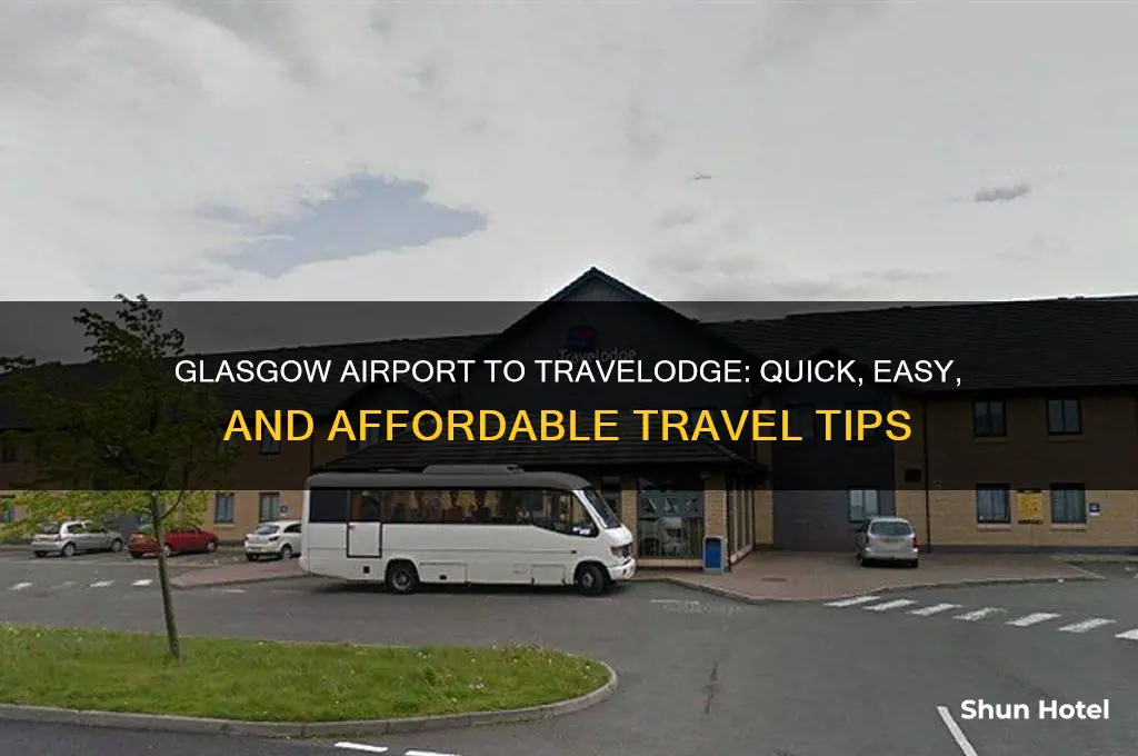 how to get from glasgow airport to travelodge