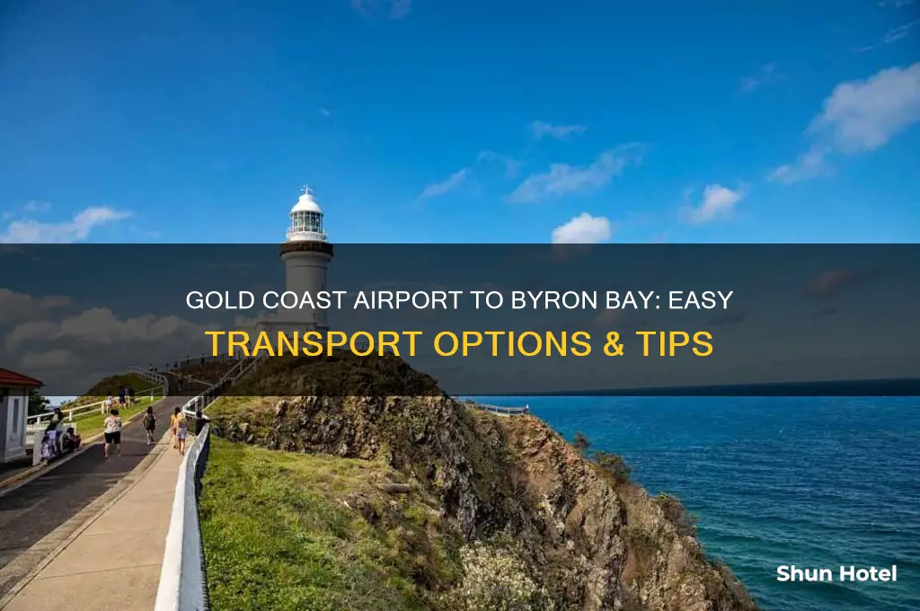 how to get from gold coast airport to byron bay