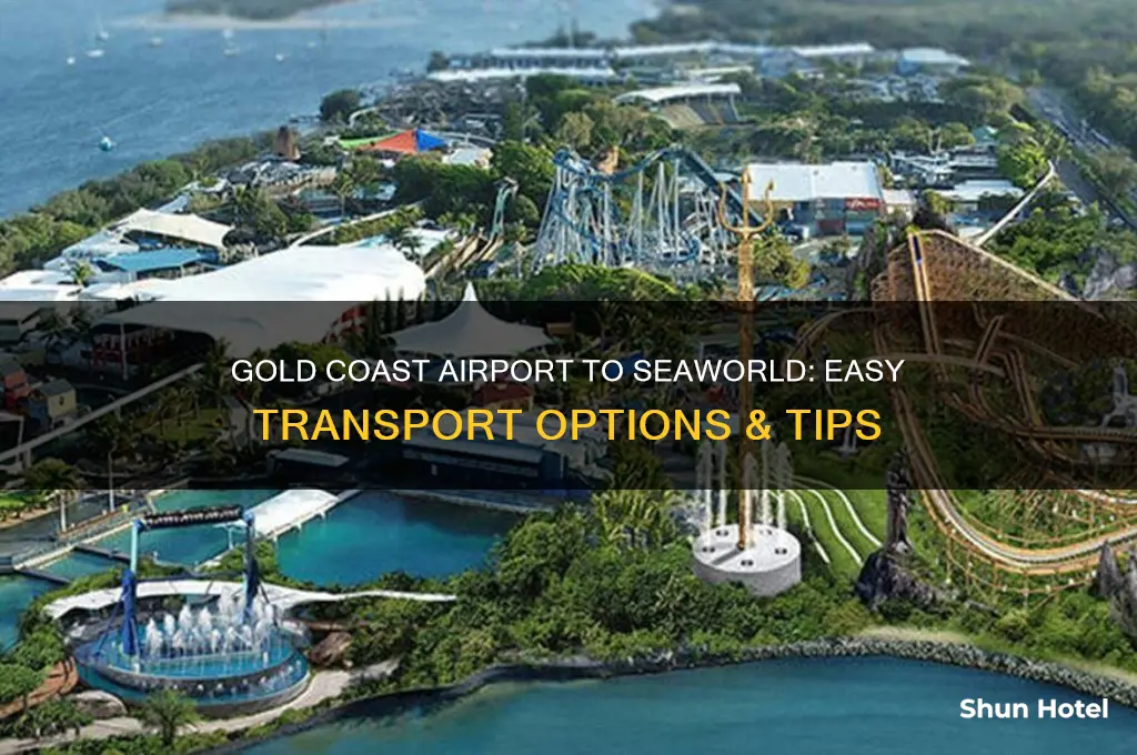 how to get from gold coast airport to seaworld
