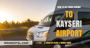 Goreme to Kayseri Airport: Easy Transport Options & Travel Tips