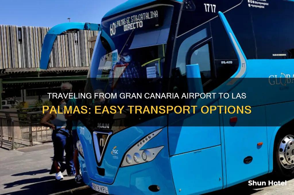 how to get from gran canaria airport to las palmas