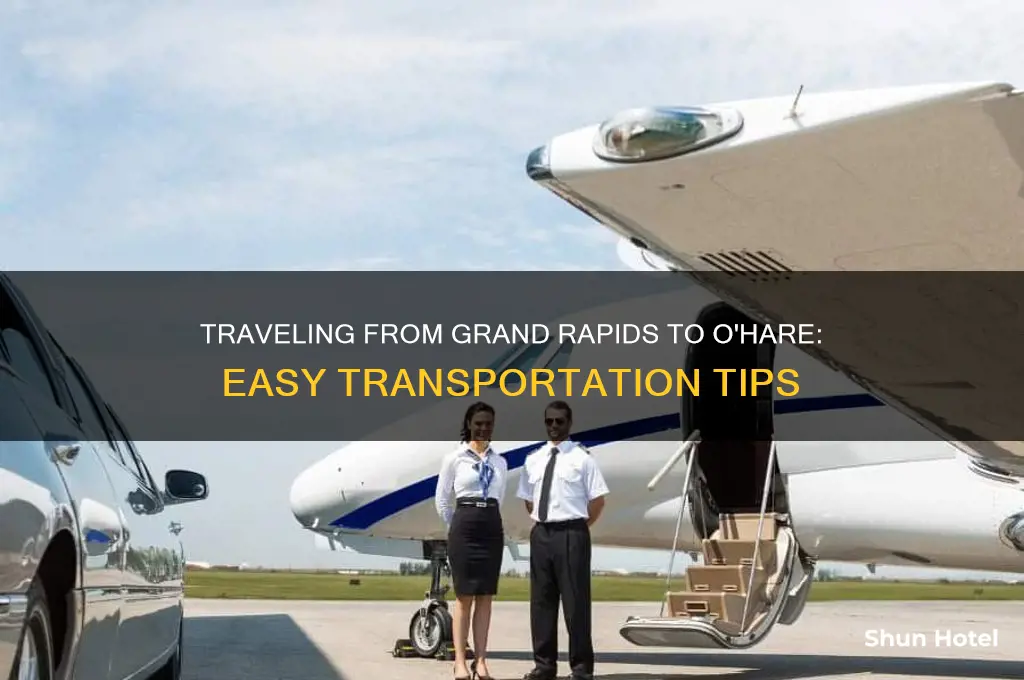 how to get from grand rapids to ohare airport